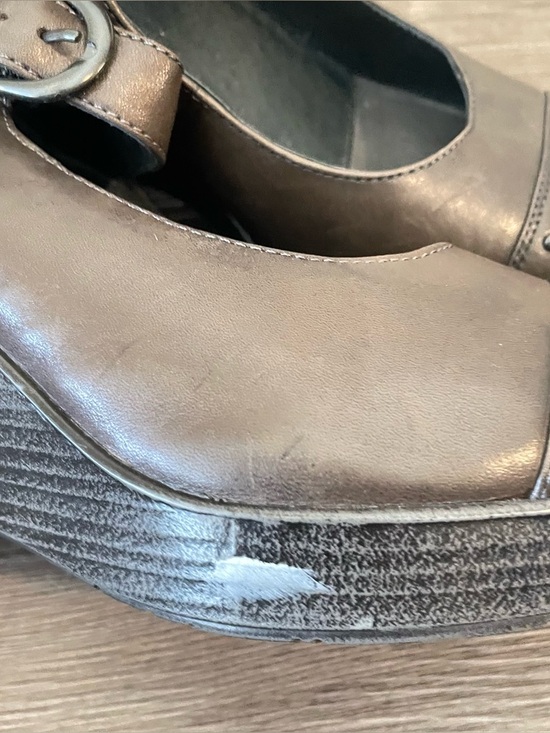 DANSKO Fanny Wedge Mary Jane Shoes 10.5 - Picture 3 of 7